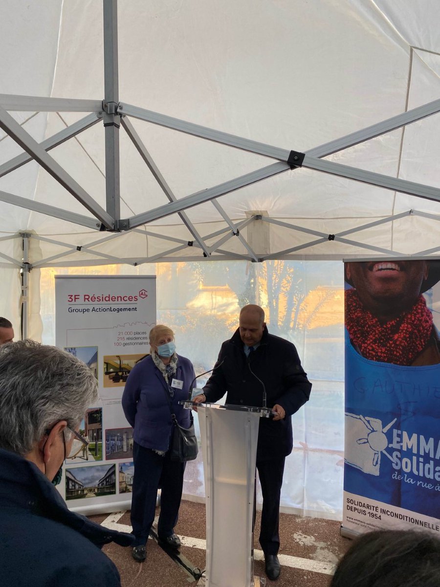 ActionLogement's tweet photo. [🎀#Inauguration] @EmmWargon lance la semaine nationale des #pensiondefamille en inaugurant avec @actionlogement #3Frésidences &amp; @EMMAUSolidarite la pension de famille à #parayvieilleposte (91) ℹ️ : https://t.co/BWYEN97LcA https://t.co/0JhlqSXNYn
