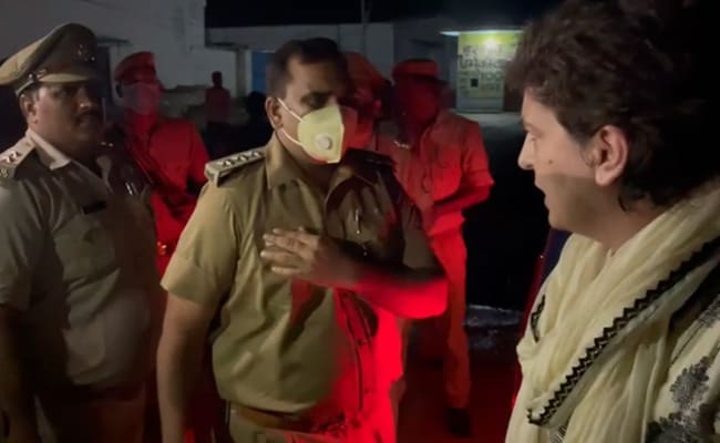 ndtv's tweet photo. Priyanka Gandhi to NDTV: I'm Arrested But Minister's Son Is Free
https://t.co/3Zb5tqIzVR https://t.co/hahr82lJN2