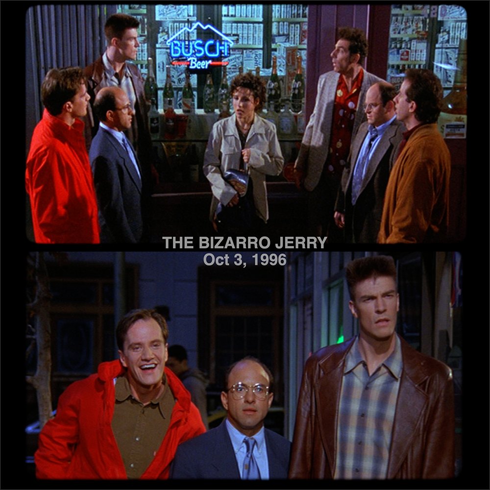 A belated Happy "Bizarro Anniversary" to my fellow Bizarros <a href="/kyletheffner/">kyle t. heffner</a> and <a href="/TimDeKay/">Tim DeKay</a>! Twenty-five years, fellas! The groceries are on me 😜