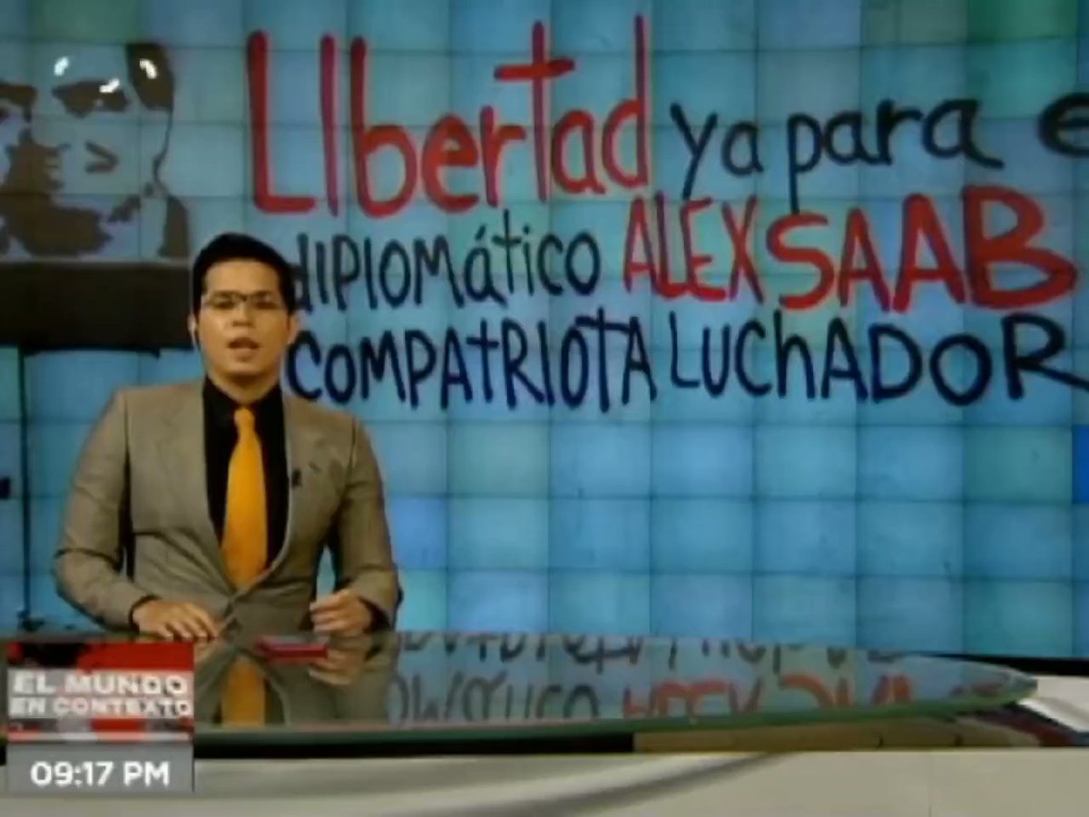 Ya basta de injusticia liberen a #AlexSaab 
#PatriaSoberana 🇻🇪
@NicolasMaduro
@jorgerpsuv
@JFjusticiafuser
@RoiLopezRivas
@Smmar4F
@LeonardoGlrnd 
@OBracho1 
@BoYraida 
@anitaloch 
@JVRO1404 
@GorkiLucena 
@LCL23_1987 
@mgomezh1961 
@vd_bolivar72 
@MayorGNB_Rivero 
@MecheVilma