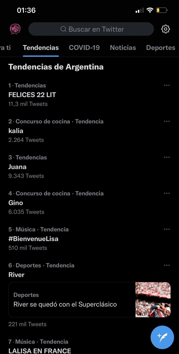 LITkillah's tweet photo. Eee recien entro a twitter y toy tendencia #1 los amo🤍 https://t.co/5oBZ9kJCxL