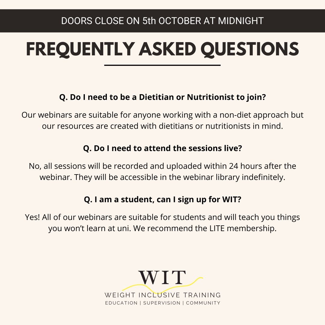 WIT_CPD's tweet photo. ⬅️ All our FAQs!

Let us know if you have any more questions about WIT! https://t.co/WXBKewc7Gy
