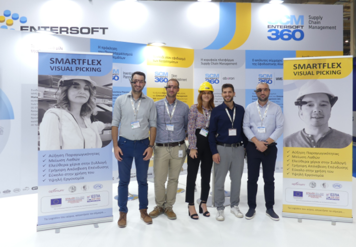 OptimumWMS's tweet photo. Day 3 at the ''#SupplyChain and #Logistics Expo'' in Athens, and our team is ready to welcome you at the @ENTERSOFT_SA booth. Join us and discover how we can help you build the Supply Chain of Tomorrow, today.
#Entersoft_SCM360 #aberonWMS https://t.co/ntB1h9JUDd