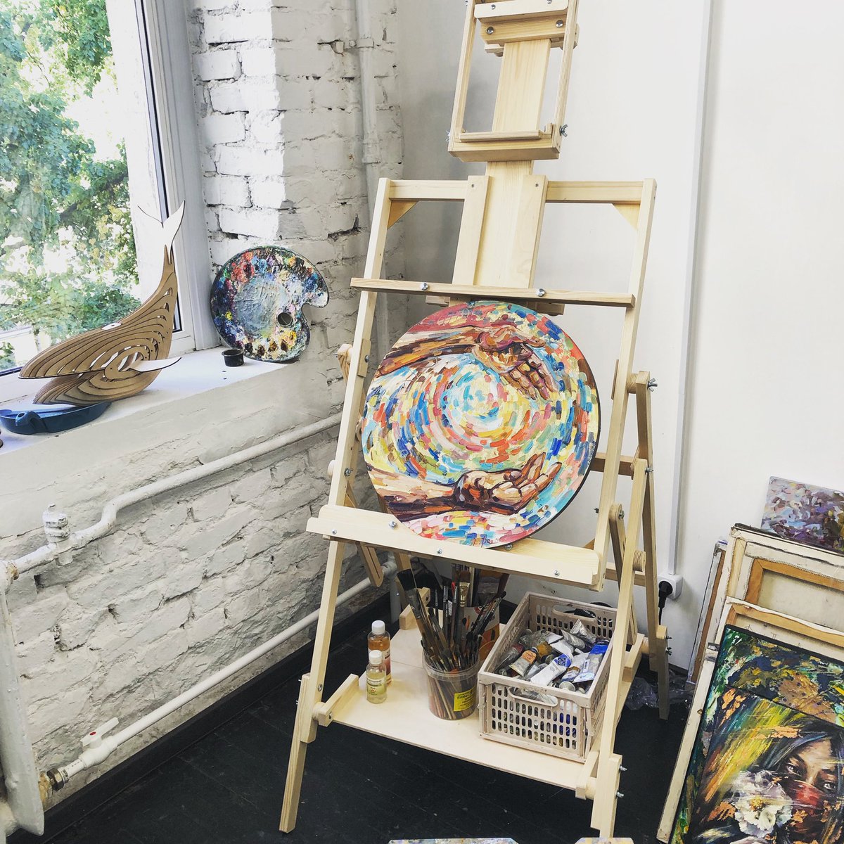 xaos_wind's tweet photo. #xaos_wind #ontheeasel #inthestudio #liveinart #artofxaos https://t.co/ycardMKvXH