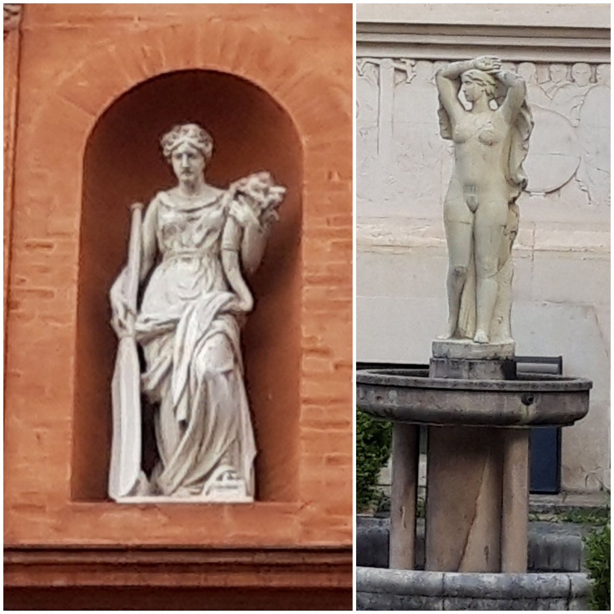 A l'occasion d'Octobre Rose, la balade toulousaine du CDRP31 d'hier s'est organisée autour des représentations féminines présentes dans le centre ville. Une visite très instructive et appréciée par les nombreux amateurs qui nous ont rejoints.