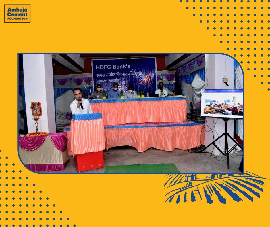 WeAreACF's tweet photo. Snaphots from the Inauguration of @HDFCBankCSR  Parivartan’s HRDP project on 3rd Sep 2021 at Sankuri Kala village in Agra. #CSRimplementation #CSRpartnership https://t.co/ZoVFXNPInt