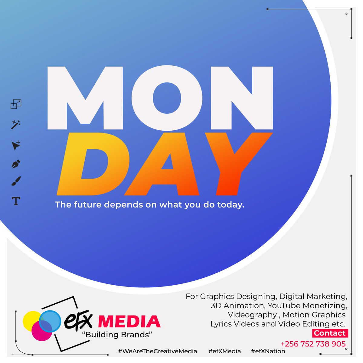 thedirectshot's tweet photo. Good Morning Hustle People
Hire us for your next Graphical Project and digital Marketing
That's my Hustle some Retweets
#WeAreTheCreativeMedia
#BrandBuildingCamp
#efXNation https://t.co/0aqFTyMtrC