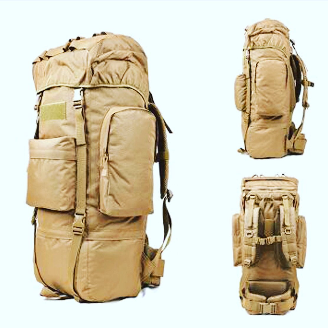Backpack_Kings's tweet image. Outdoor Hiking Camping 65 L Large capacity tactical military Camouflage Backpacks for Adults #Camping #hiking #outside #backpacks #backpackkings Backpackkings.com