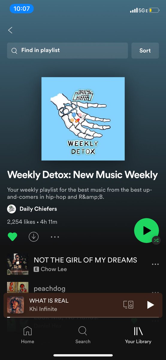 khiinfinite's tweet photo. @DailyChiefers #WhatIsReal Now streaming on the #weeklydetox ๐ค๐ฝโค๏ธ https://t.co/ShjPUEwVco