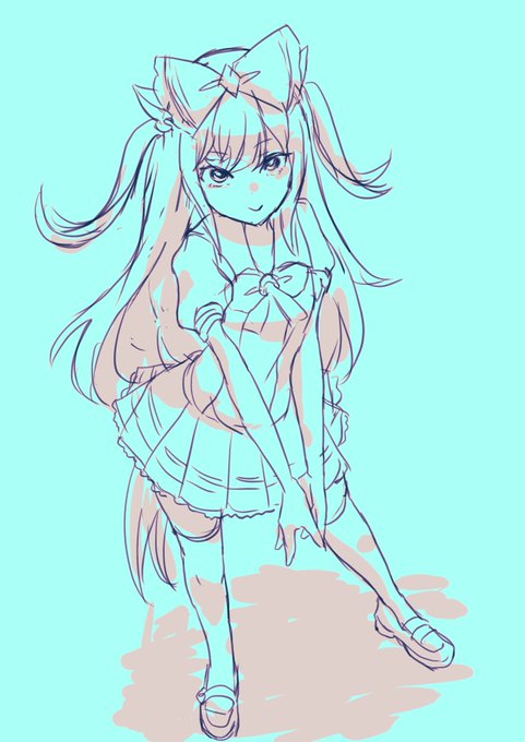 出かける前のらくがき
素体トレスするだけでそれっぽくなる 