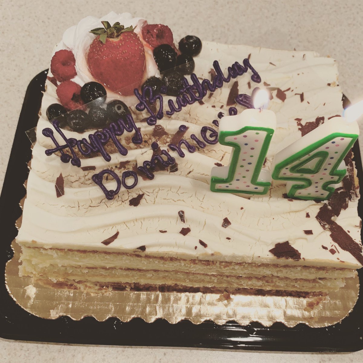 🎂My daughter turned 14 today!  I still can't believe it.  Unfortunately she's sick (not Covid) on her birthday so we can't go out.  Did dinner &amp; cake at home and a gift scavenger hunt🤗. #hbd