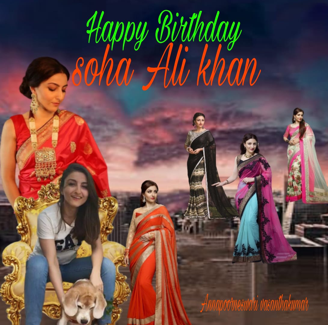 Happy Birthday
Soha ali khan  