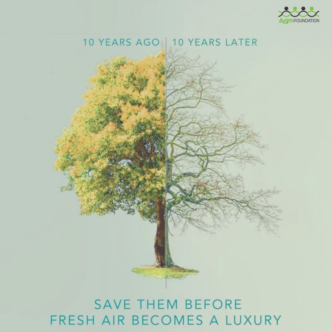 Let us be a part of the world you saved before it’s too late. Because once oxygen becomes a luxury, so will breathing. agnifoundation.org  #conservenature  #afforestation