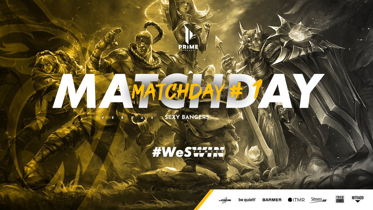 WeSports_LoL's tweet image. Our #Main team plays  🆚@CaptainSexylol &apos;s #SEXYBANGERS fresh out of the #WeSBootcamp and perfectly prepared😎

We already beat them last #PrimeLeague playoffs and we are going to do that again today💪

Info:
⌚ 8:30pm
🎙 @GamingInvite 
📺twitch.tv/invitegaming
#WeSWin🦍💪