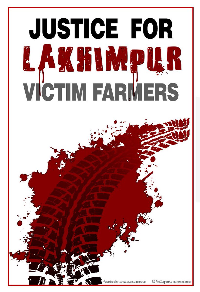 iamJagminder's tweet photo. #लखीमपुर_किसान_नरसंहार #humanrights #Lakhimpur #LakhimpurKheri #Lakhimpur_Kheri https://t.co/KHKwFKy9Qm
