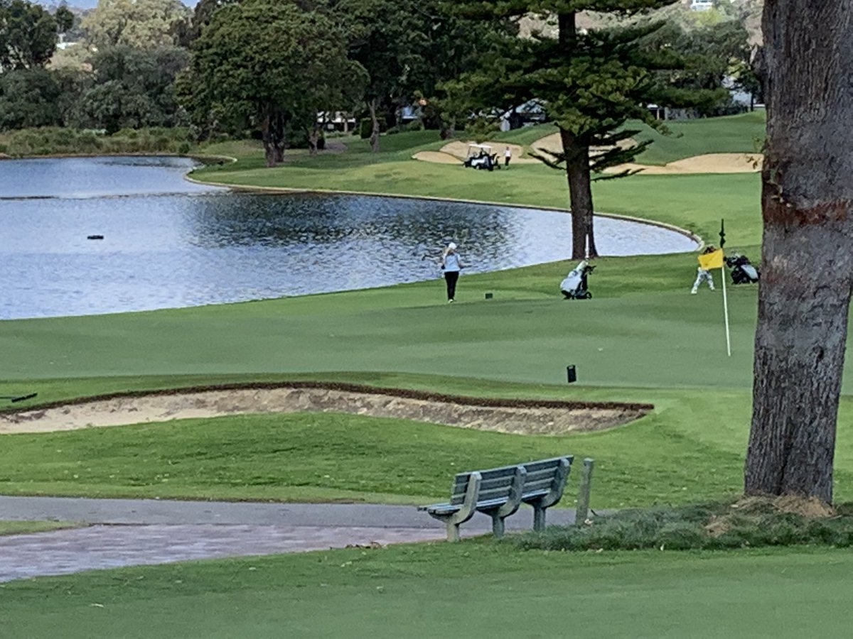 Sue Goundrey Progressive Day 2021. 136 women playing 9 holes each  @MountLawleyGC and @WAgolfclub raising funds to help women golfers in WA travel to events. @GolfWestAust #BroomeStaircaseDesignsPearlGallery https://t.co/iwtnQWRDBd