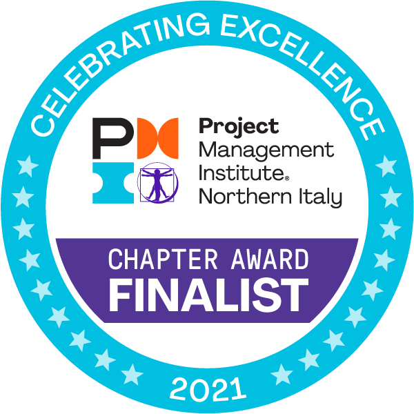 PMINoItaly's tweet photo. The PMI Northern Italy Chapter is honoured to be one of the Finalists for the "Chapter of the Year" Award (Members 1501+)!
The winner will be announced duringย #PMI Leadership Institute Meeting,ย on Octoberย the 9th.
Fingers crossed!
#PMINICย #PMIAwardsย #PMILIMย #PMOT #25moNIC https://t.co/oDqic7iVHy