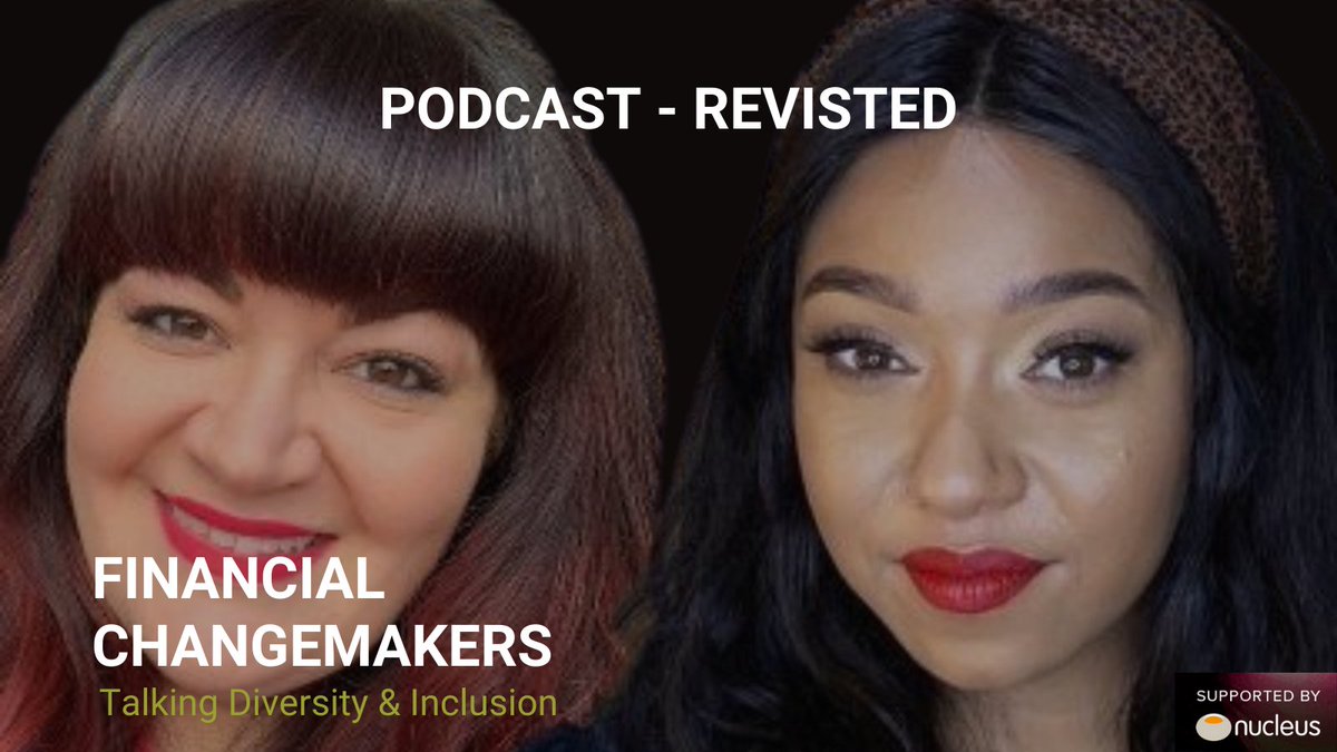 Financial Change Makers Podcast launched in 2020. 
Supported by <a href="/nucleuswrap/">Nucleus Financial</a> 

Over the coming weeks we revisit each episode on social channels, reigniting our conversations.

podcasts.apple.com/gb/podcast/fin…

#DiversityAndInclusion #DiversityMatters #InclusionMatters #Wellness #Podcast