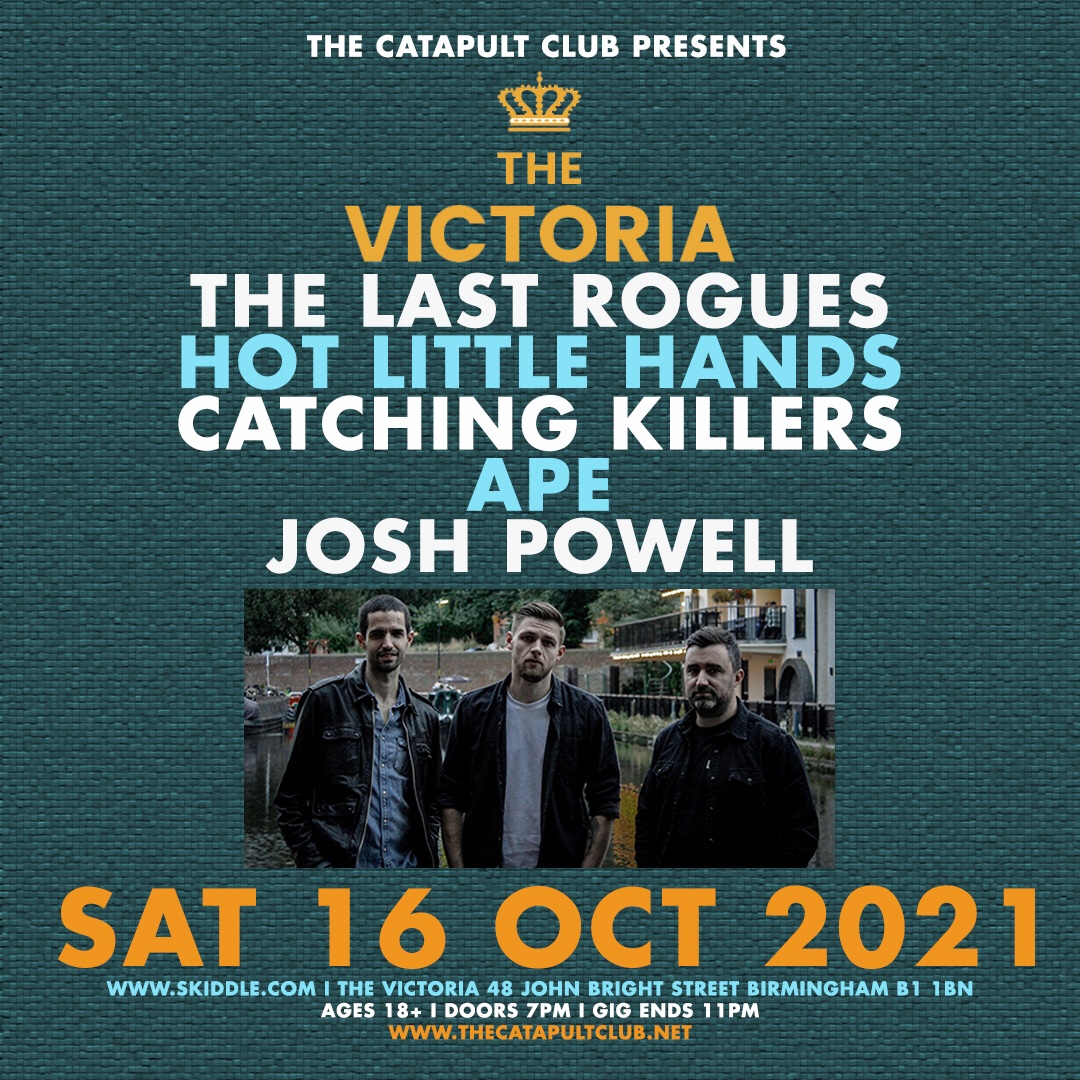 We’re playing <a href="/TheVictoria/">The Victoria 👑</a> on 16th October for <a href="/TheCatapultClub/">The Catapult Club</a>. Tickets available here, hope to see you there! skiddle.com/whats-on/Birmi…