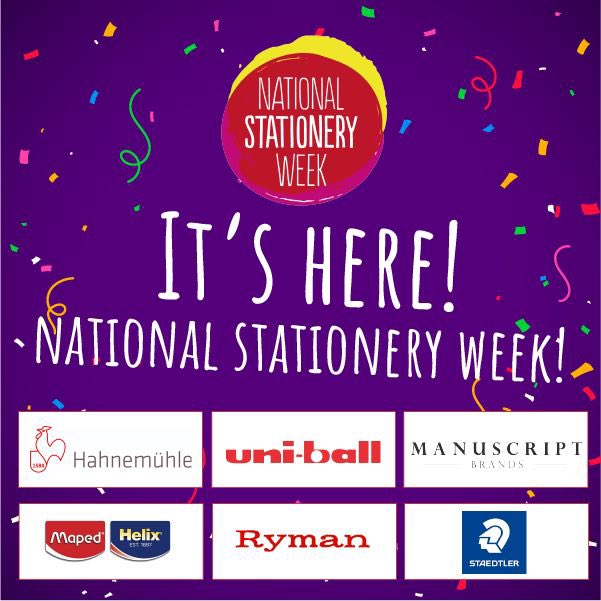 NatStatWeek's tweet photo. #Natstatweek is here 🥳🥳🥳 Happy #NatationalStationeryWeek all you #StationeryAddicts Today is brought to you by @Hahnemuehle #MakeANoteDay so stay tuned for their news and activities https://t.co/PaTt9p5Czl