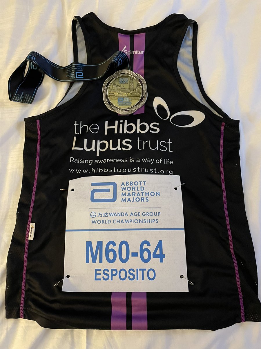 poetwithpace's tweet photo. So itโs double medal Monday
1. Completing @LondonMarathon
2. @WMMajors World championships
What. A. Day.
https://t.co/QytQzrKCHZ
#LondonMarathon #WeRunTogether
#runforlupus #medalmonday #ukrunchat @ukrunchat https://t.co/E49VQL4jhA