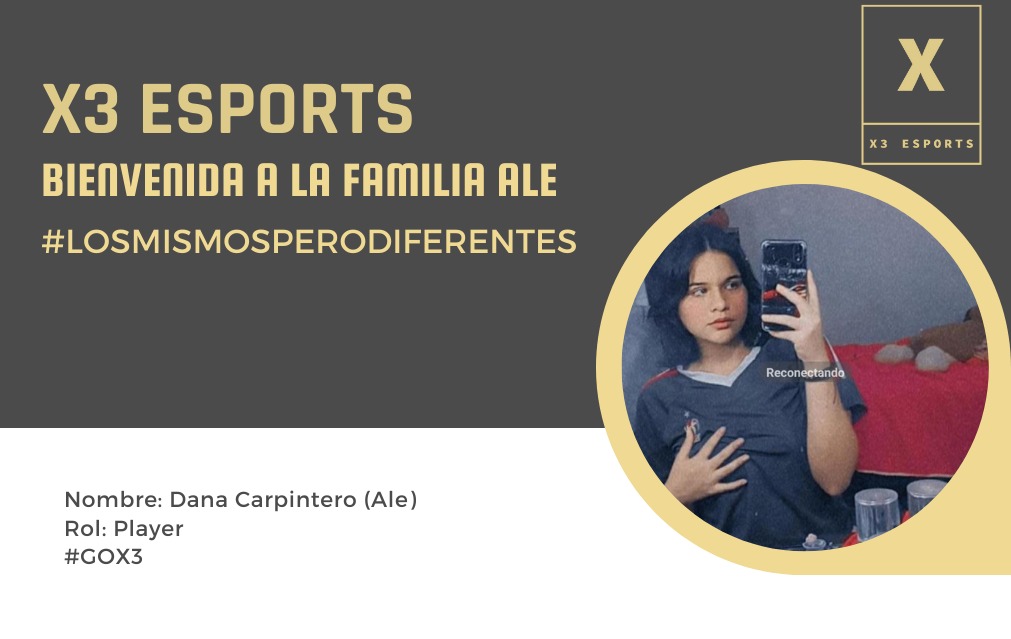 X3ECColombia's tweet photo. Queremos darle la bienvenida a esta hermosa familia a @suarez_dana_26, que nos estará apoyando y representando en algunas competencias próximamente 👀

#LOSMISMOSPERODIFERENTES 🔥

#GOX3 🔥 https://t.co/EnmZ5XcQ69