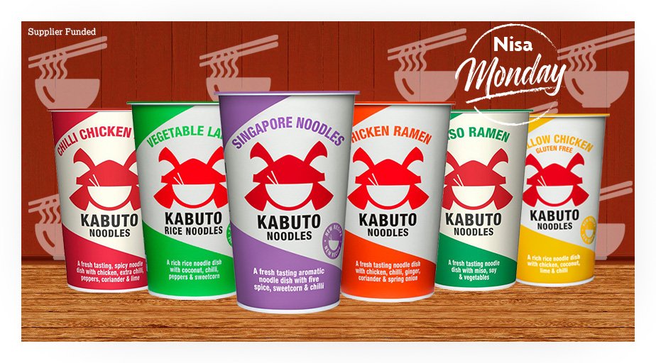 WIN with @KabutoNoodles this #NisaMonday 🍜 We are giving away a month’s supply (30 pots) of Kabuto Noodles to 5 lucky winners! RT+FOLLOW for your chance to WIN! Which flavour is your favourite? T&Cs: bit.ly/3ARVRUY Closing Date: 10th October