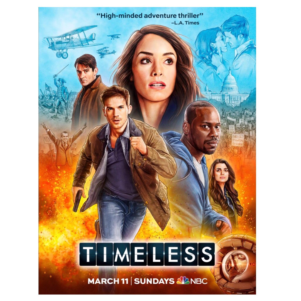 xMichaelWood's tweet photo. #TIMELESS #SAVETIMELESS #BRINGTIMELESSBACK
Happy 5th year anniversary to one of the best TV shows that was cancelled WAY too early. I miss them so..... https://t.co/UWyWH0knn2