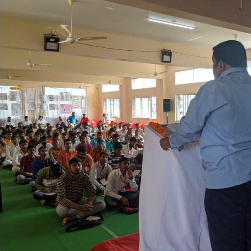 ABVPVoice's tweet photo. महाराष्ट्र प्रांत का प्रांत अभ्यास वर्ग पूर्वोत्तर क्षेत्रीय संगठन मंत्री श्री @niravkghelani जी और पश्चिम क्षेत्रीय संगठन मंत्री श्री @jdevdatt जी की उपस्थिति में संपन्न हुआ। https://t.co/xQ7mX9tKtY
