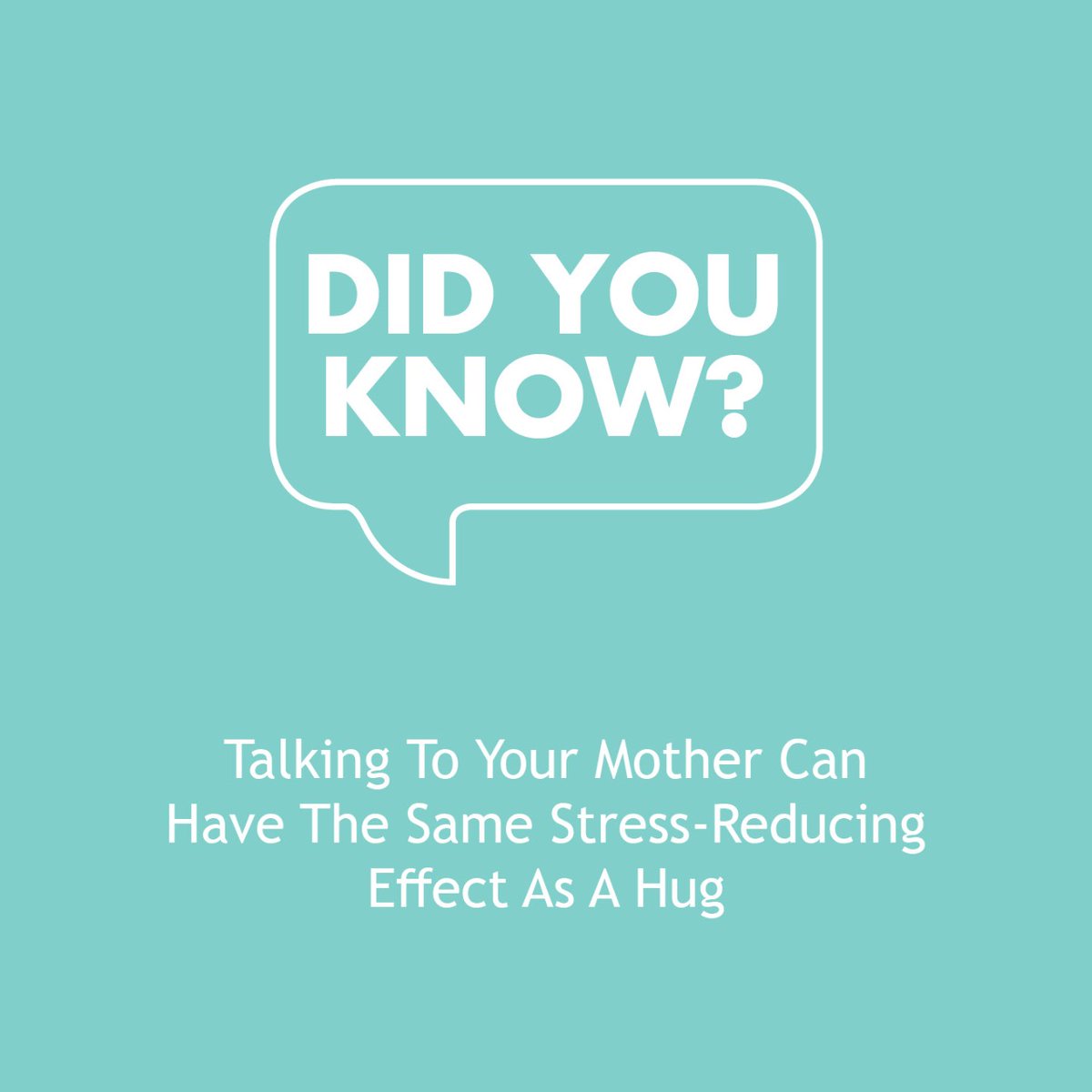 FeminaIndia's tweet photo. Write a cute message for your mom in the comments down below ๐
#feminafunfacts #mother #love #affection #stressreducing #hug https://t.co/VDhdOfcy9v
