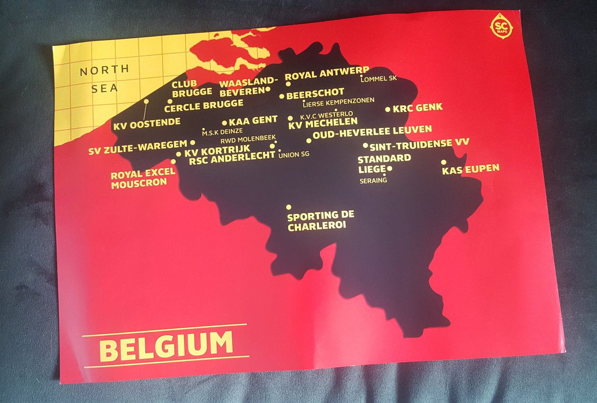 💥#GIVEAWAY💥

The #BFP is giving away one of these fantastic A3 #Belgium🇧🇪 maps! 

To win...(Retweet and follow):
📌<a href="/BelgianPodcast/">The Belgian Football Podcast</a> 
📌@SportsClubMaps  

Deadline: Monday 11th October at 12pm. Good Luck!😉