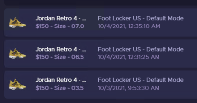 @PrismAIO Hitting those restocks while I am snoozing like a panda!

@Diamond_proxies @Rainbow_Proxy @X_Proxies_ @LiveProxies 

@Soleus @mamiskitchenio @JokerAutomation @profit_paradise @Maze_IO