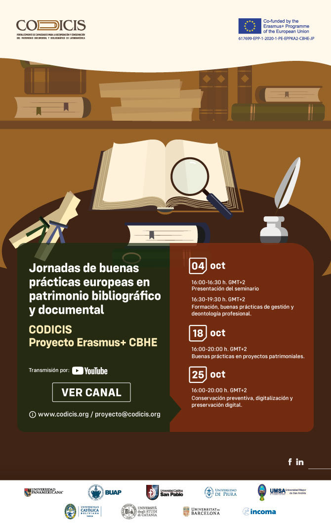 pruedar's tweet photo. Conferencia hoy de @abadal sobre La formación universitaria en Documentación en las Jornadas de buenas prácticas europeas en patrimonio bibliográfico y documental https://t.co/3j82nyTKD6 en la @fima_ub en directo en https://t.co/CMKBdAoMap
🗓️4 de octubre
⌛16.30 h. (GMT+2) https://t.co/Uau3rWRCWc