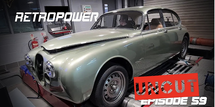 retropowercars's tweet image. This week's episode of Retropower Uncut features a key moment in the build of our Mk2 Jag, 'Project Utah' - its first dyno session! Click through to see (and hear) our latest creation being put through its paces: youtube.com/watch?v=Bsc04x…  #retropower #retropoweruncut #restomod