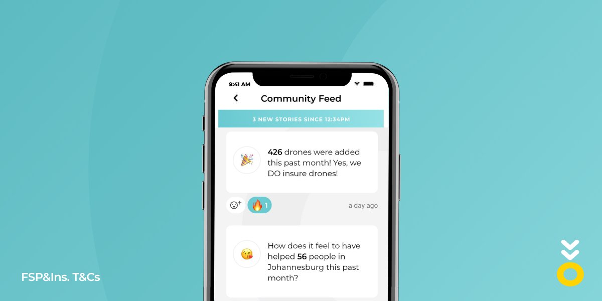Pineapple_SA's tweet photo. The future of insurance is here ๐ฎ๐ & itโs as easy as opening your app! Welcome to complete transparency - see where your premiums are going & who youโre helping ๐ค. Check out our โจnewโจ #CommunityFeed now! https://t.co/P11qN2fQve