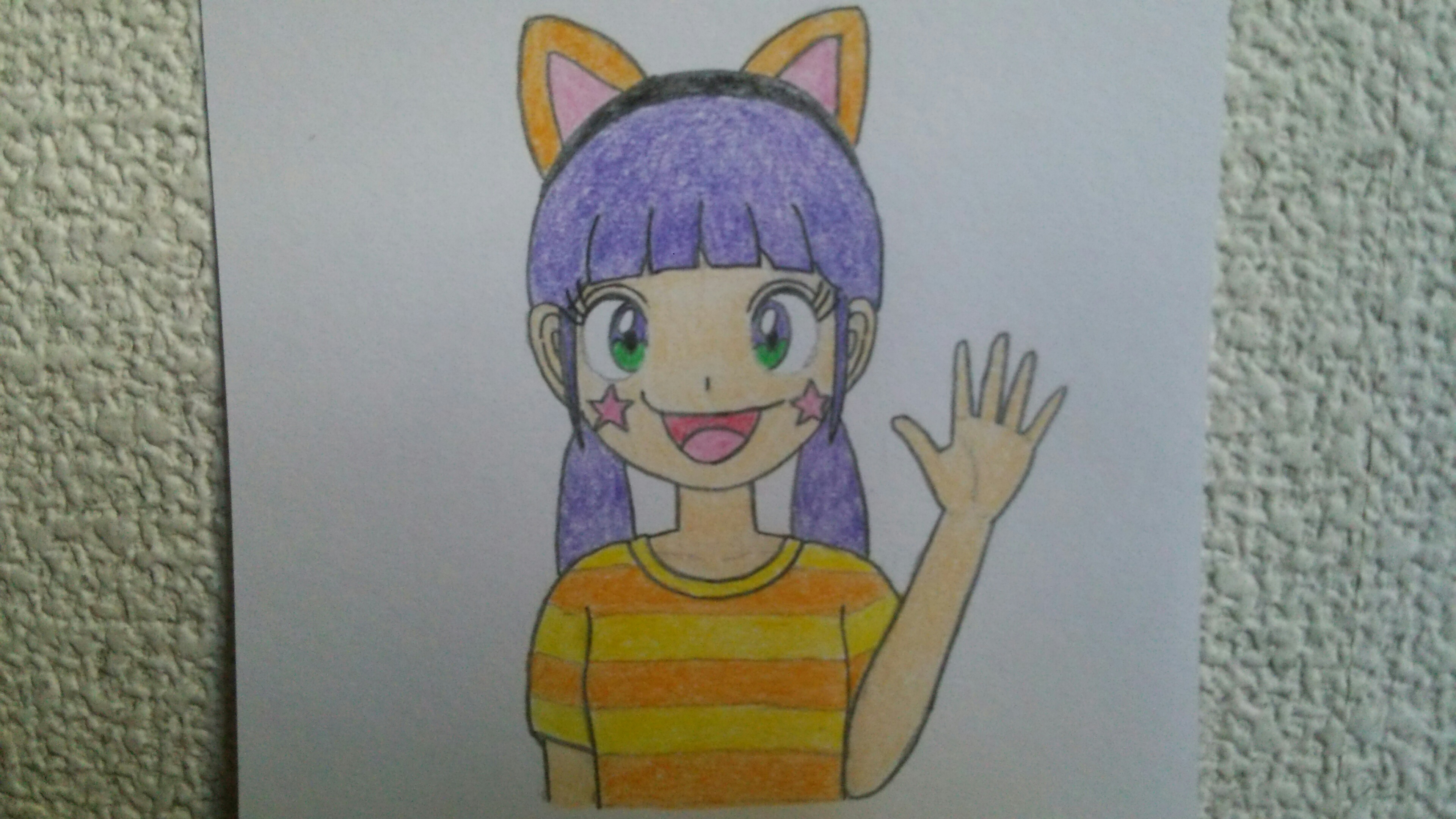 擬人化 手描き アナログイラスト 2