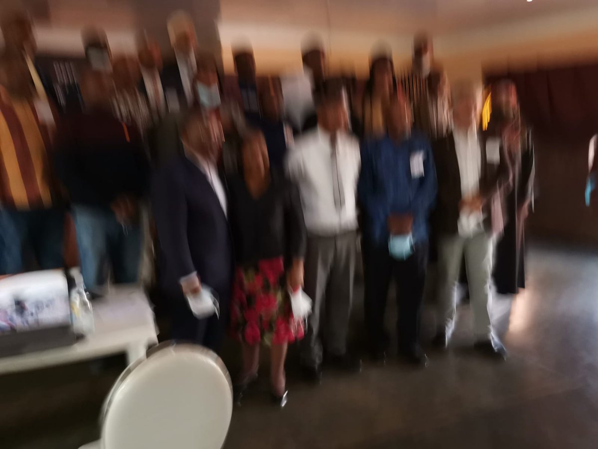 NCDF working committee and quest speakers say "Thank you Ntwane village for the host"