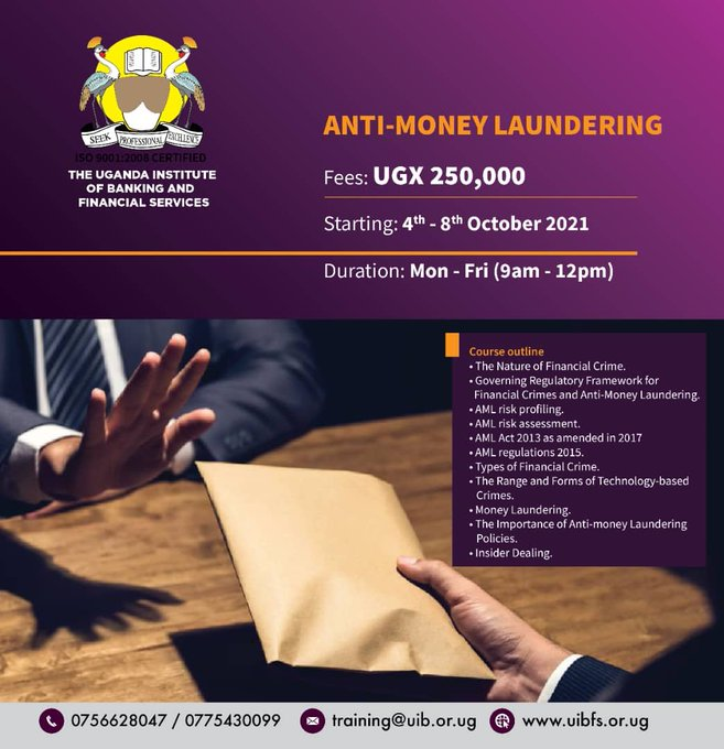 Learn what you need to know about Anti Money Laundering in our upcoming course this October.