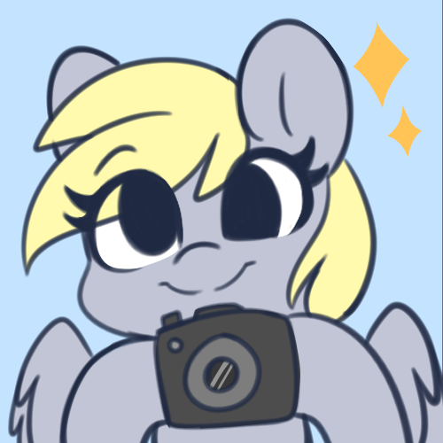 derpy wants to take your picture! say cheese ✨ 📸 💕. 🌸 Sakukitty ENVtuber...