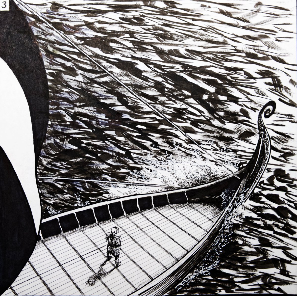 3. VESSEL #inktober2021 #Inktober