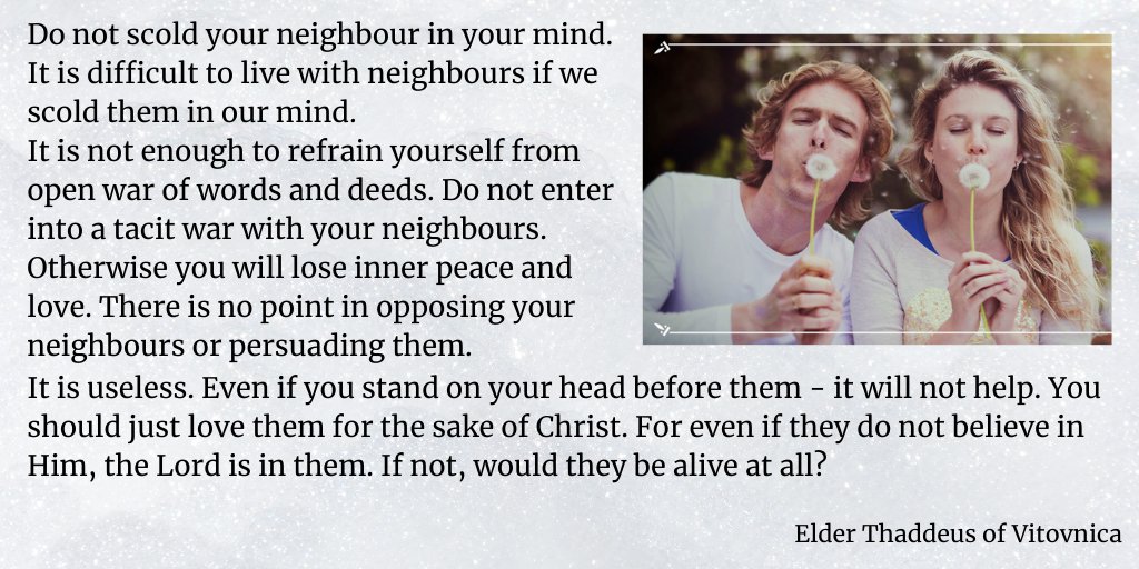 StElisabethConv's tweet photo. #StElisabethConvent #spirituallife #christianity #quotation #god #family #orthodoxfaith #thaddeusofvitovnica #orthodox #orthodoxwisdom #spiritualadvice https://t.co/nAdnsSipav