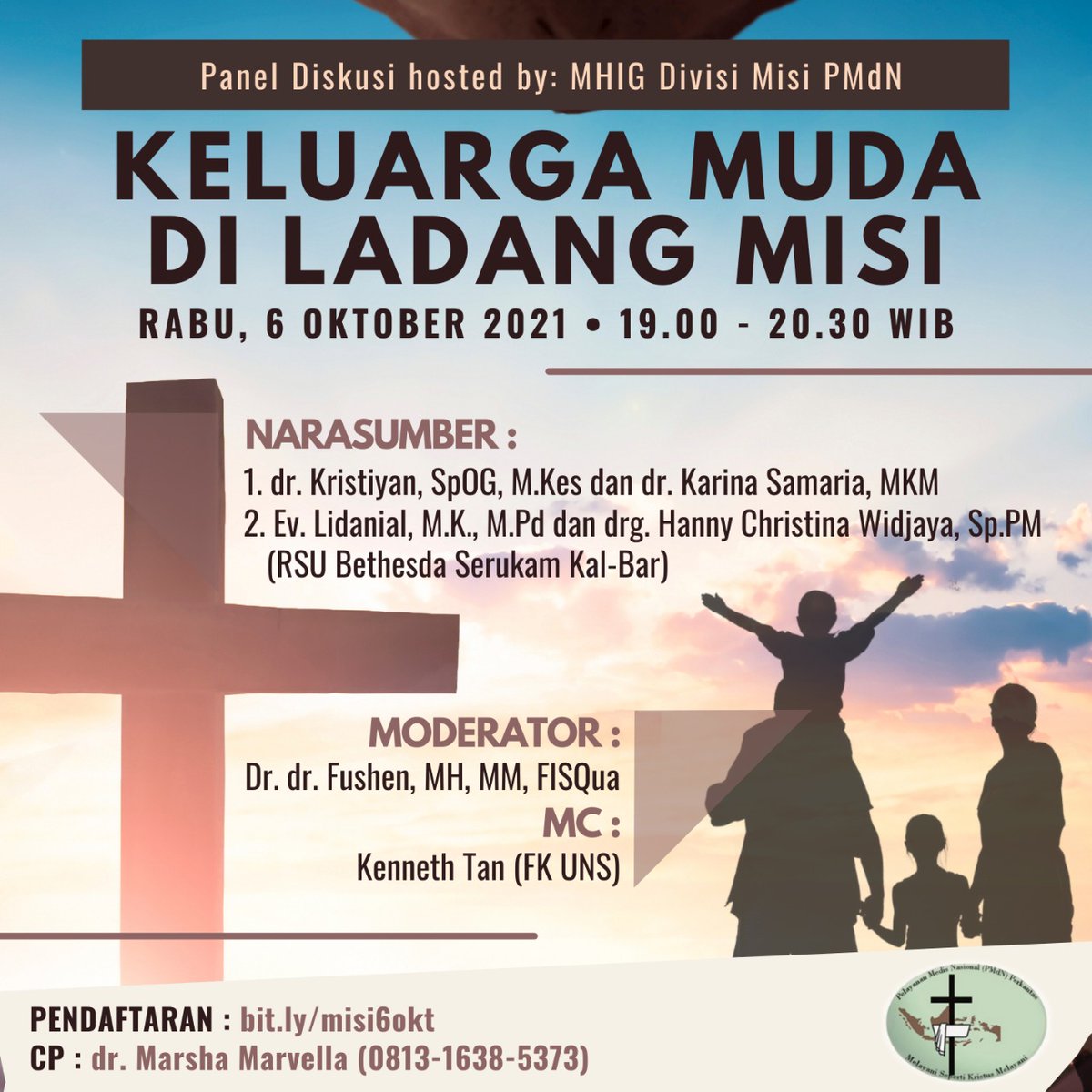 Pendaftaran : 
bit.ly/misi6okt