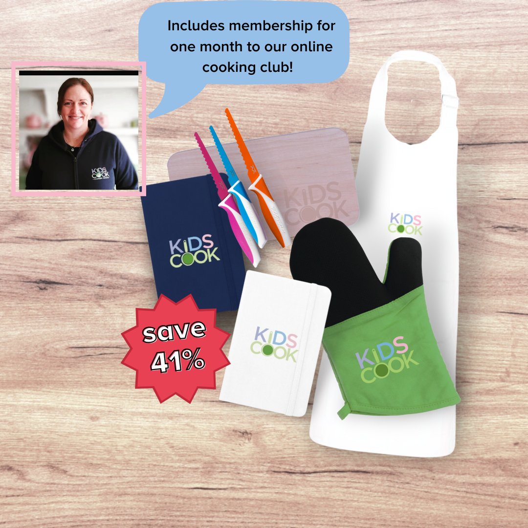 Kidscookschool's tweet photo. Bargain bundle still available! 
​What a lovely and different gift for someone, maybe you would like to give a child a new hobby. Your own or someone else's! 
​Everyone loves new stuff when they take up a hobby 😀👨‍🍳 https://t.co/tKR3q795AA