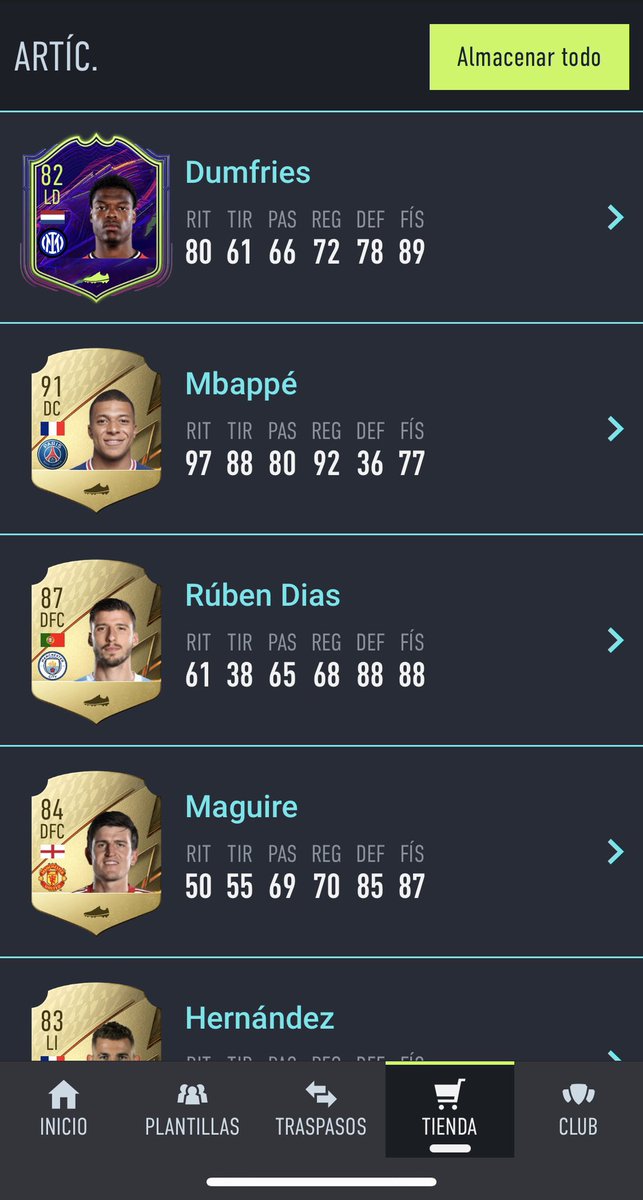 Gracias @EASPORTSEsp por alegrarme el Lunes 😎😎