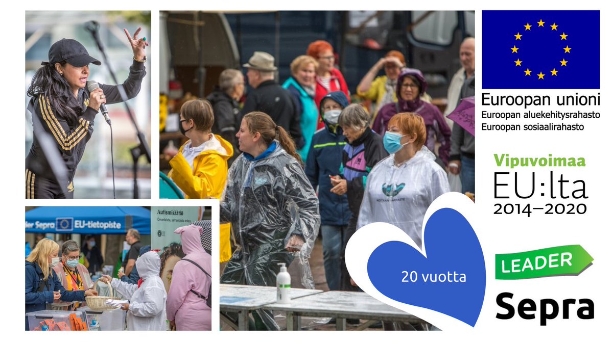 Leader Sepran ESR-hanke järjesti järjestyksenvalvoja- ja hygieniapassikoulutuksia ja niihin osallistui yli 100 nuorta. Hanke mahdollisti myös ensimmäisen Maailma Kymissä -tapahtuman vuonna 2018. 
Tervetuloa tutustumaan 5.10.! sepra.fi/ajankohtaista/…
Kuvat: Marikki Virtanen