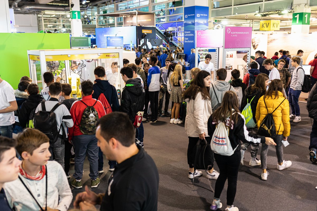 Berufsmesse Zürich tweet media