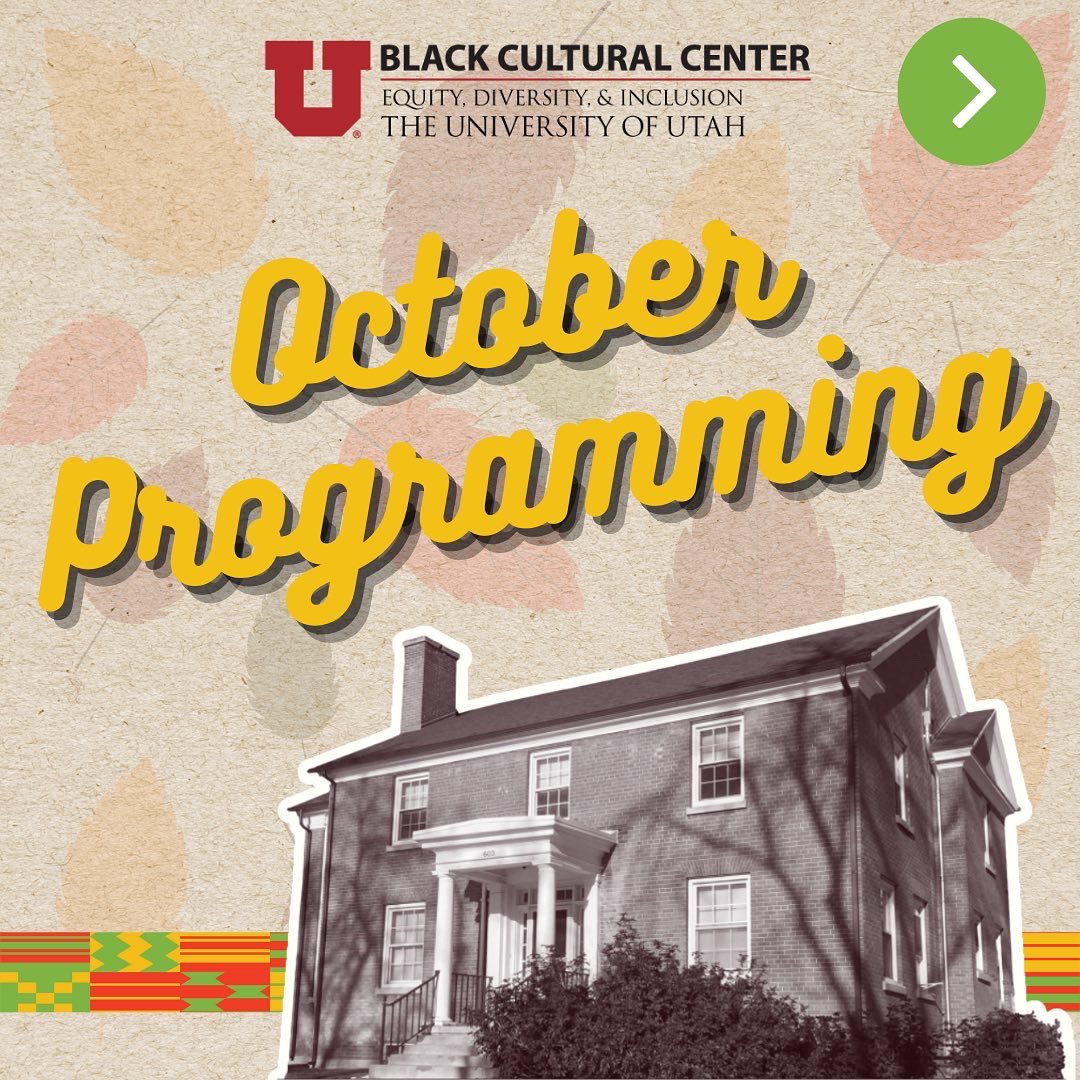 Black Cultural Center, University of Utah tweet media