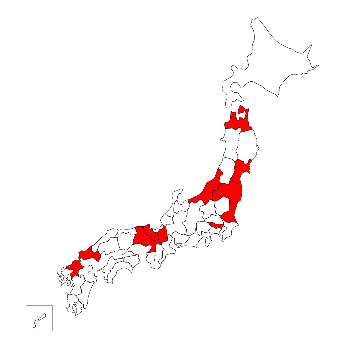 たこ 道路好団垢 一桁国道が2本以上通っている都道府県 T Co 6pqfcm0ddl Twitter