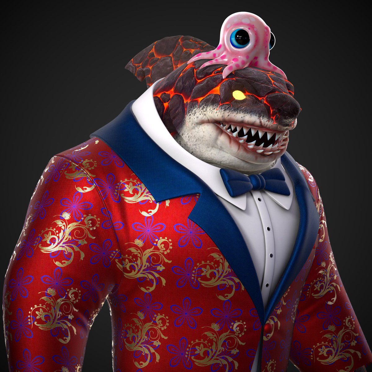 RogueSharks's tweet photo. All dressed up for the start of Launch Week - looking sharp eh? 

Join our Discord to be the first to know about all the fun festivities we have planned this week leading up to our Public Launch this Saturday 🦈

https://t.co/nnehfcGoN6

Only on #Solana https://t.co/xEHVpgrQHp