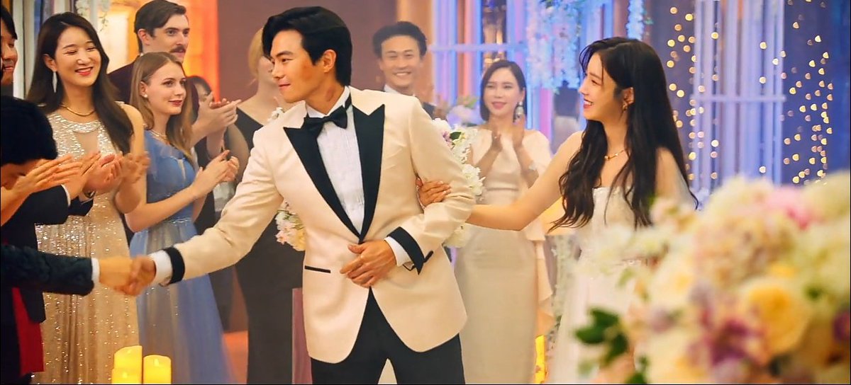 zassbbbyy's tweet photo. even though their engagement was just a setup you can see how genuinely happy they are, that it looks like those two called up to the sky https://t.co/rM5B3M2crs